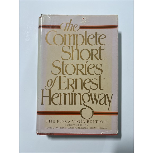 Other - The Complete Short Stories of Ernest Hemingway 1987 HCDJ Finca Vigia Edition